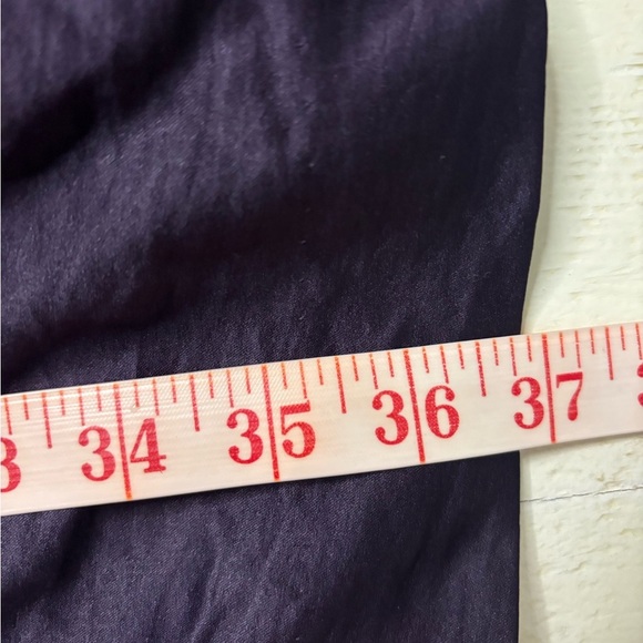 Simply Vera Wang Sleeveless Dark Purple Knee Length Sheath Shift Dress Size 12 - Picture 5 of 7